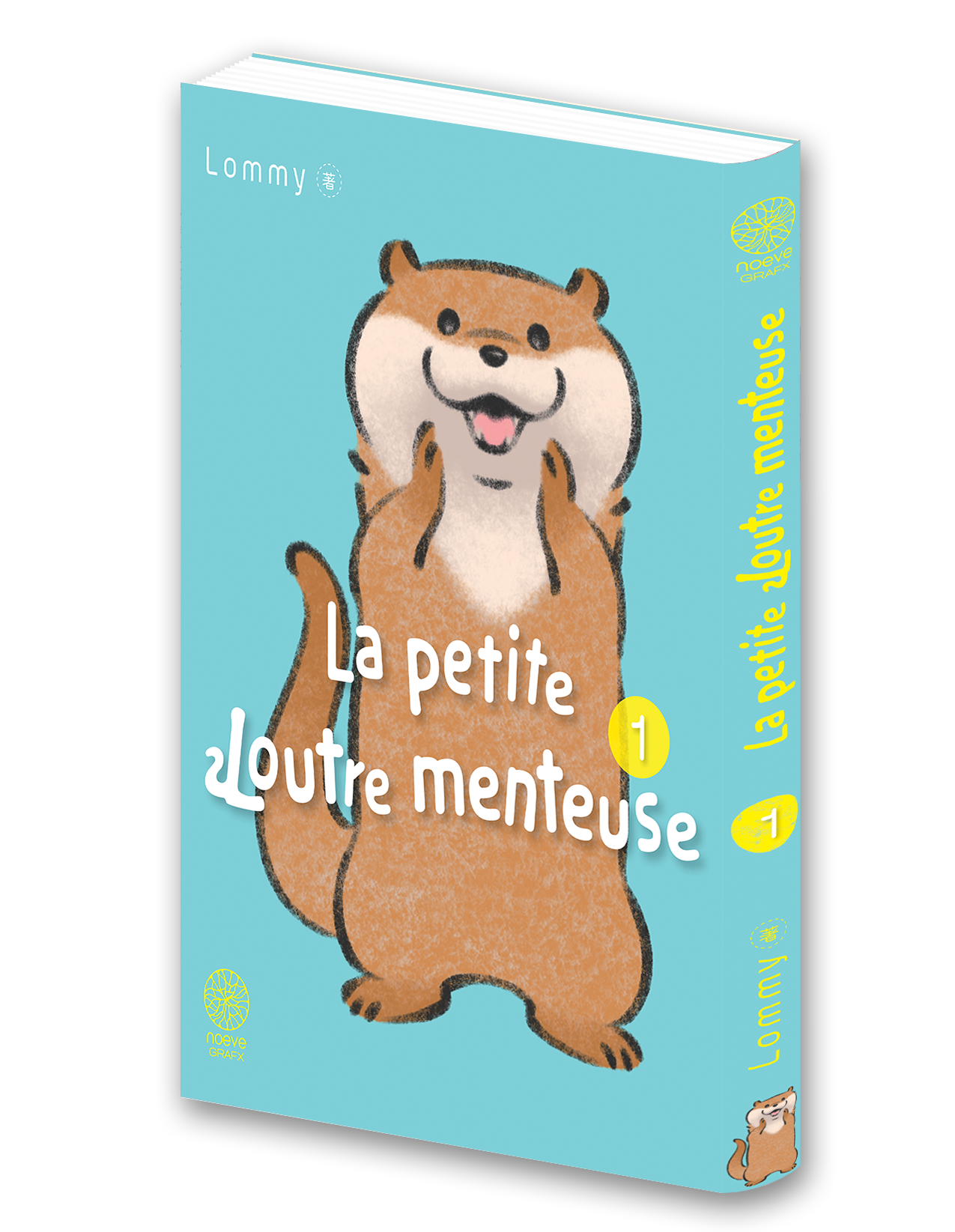 Visuel 3D du manga La petite loutre menteuse