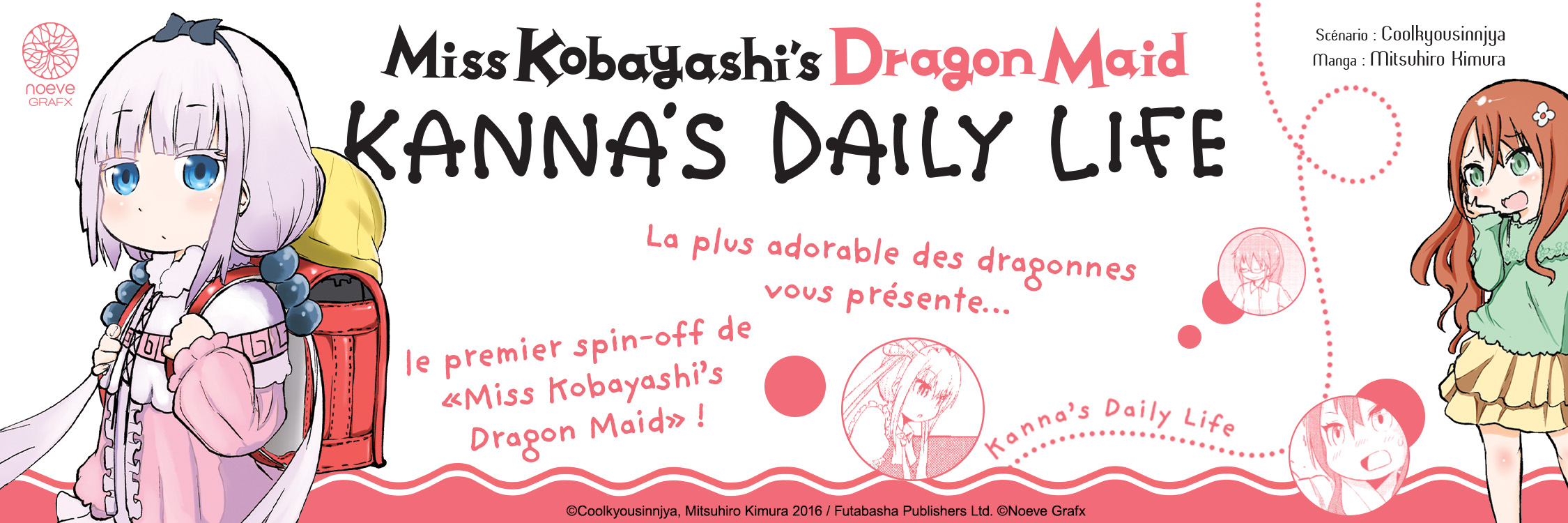 Bannière du manga Miss Kobayashi's Dragon Maid - Kanna's Daily Life