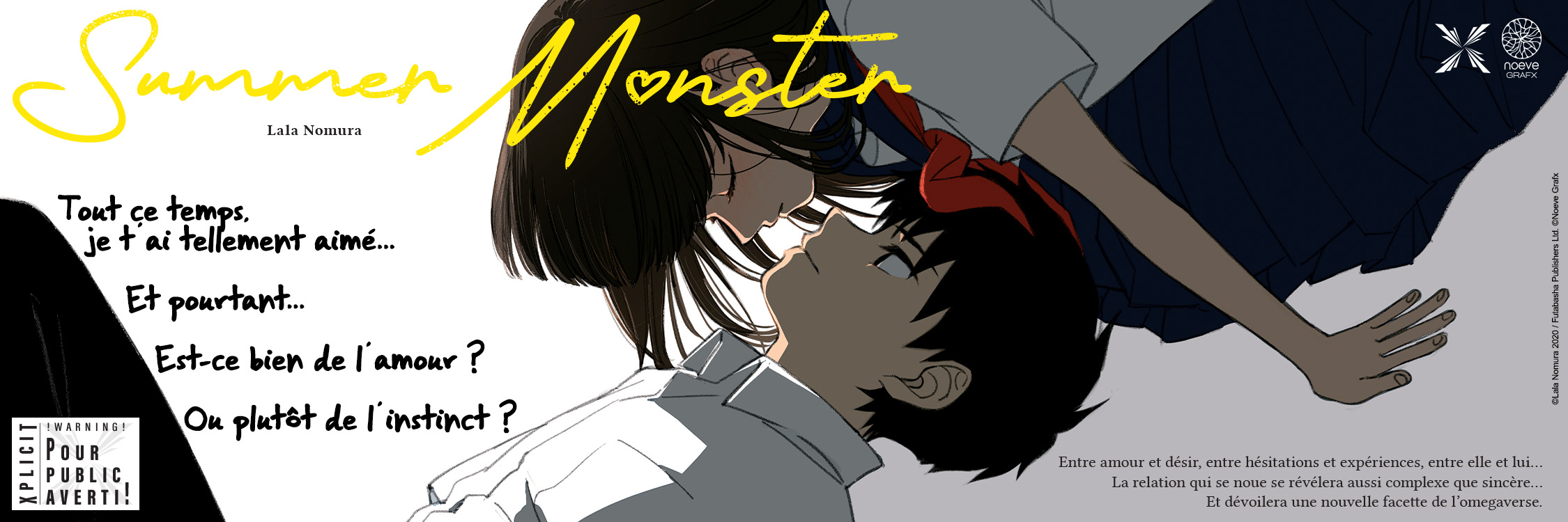 Bannière du manga Summer Monster
