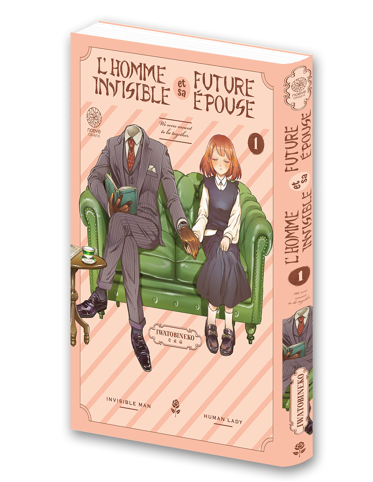 Visuel 3D du manga L'homme invisible et sa future épouse