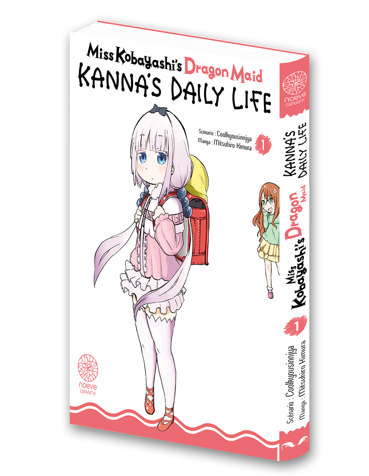 Visuel 3D du manga Miss Kobayashi's Dragon Maid - Kanna's Daily Life