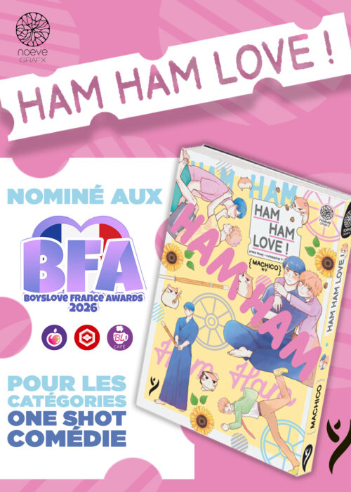 Ham Ham Love! nommé aux BoysLove France Awards 2026 !