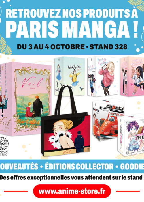 Retrouvez-nous à Paris Manga !